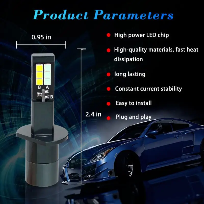 H1 H3 H7 LED Car Headlight 30W 3000LM Headlight Car Bulb 12V Auto Truck SUV Lamp
H1 H3 H7 LED Car Headlight 30W 3000LM Headlight Car Bulb 12V Auto Truck SUV Lamp