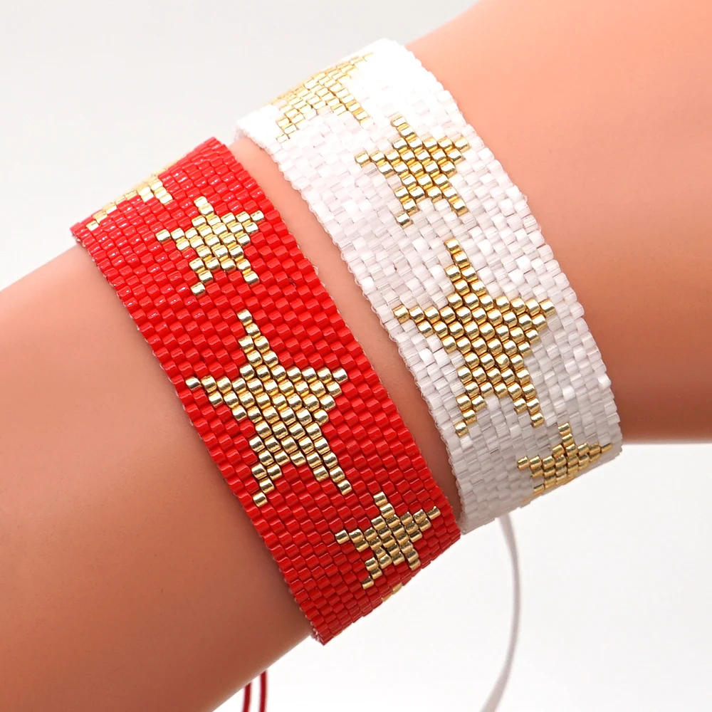 Go2boho Miyuki Wrap Bracelet Star Bracelets For Women 2020 Fashion Mexican Bead Jewelry Handmade Woven Friends Gift Jewellery
Go2boho Miyuki Wrap Bracelet Star Bracelets For Women 2020 Fashion Mexican Bead Jewelry Handmade Woven Friends Gift Jewellery