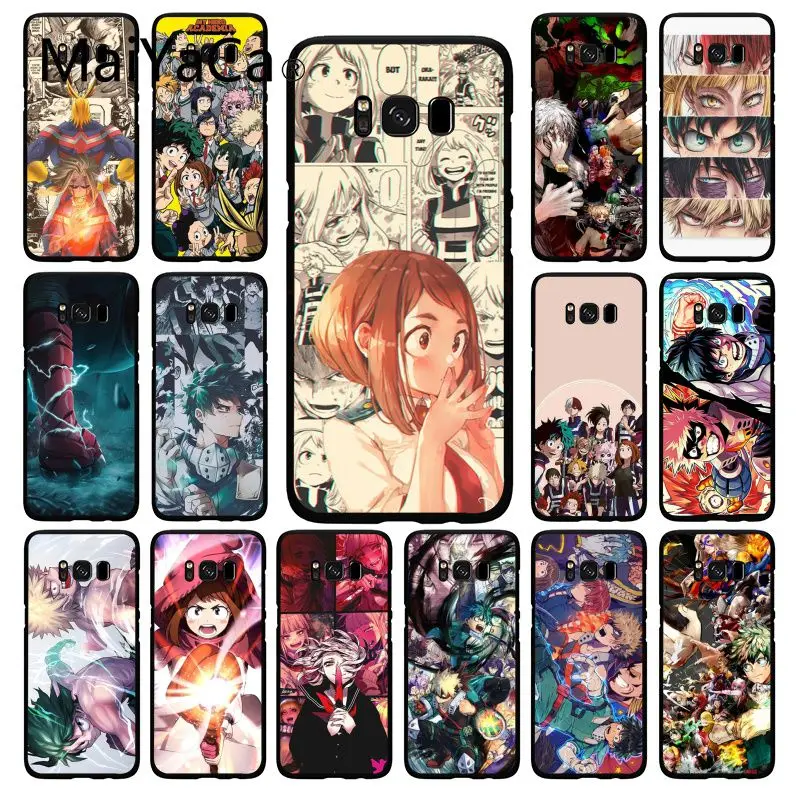 Чехол для телефона Maiyaca My Hero Boku No academic Deku Bakugou Samsung Galaxy S20 S5 S10Plus S10E S6 S7 S8 S9 Plus
