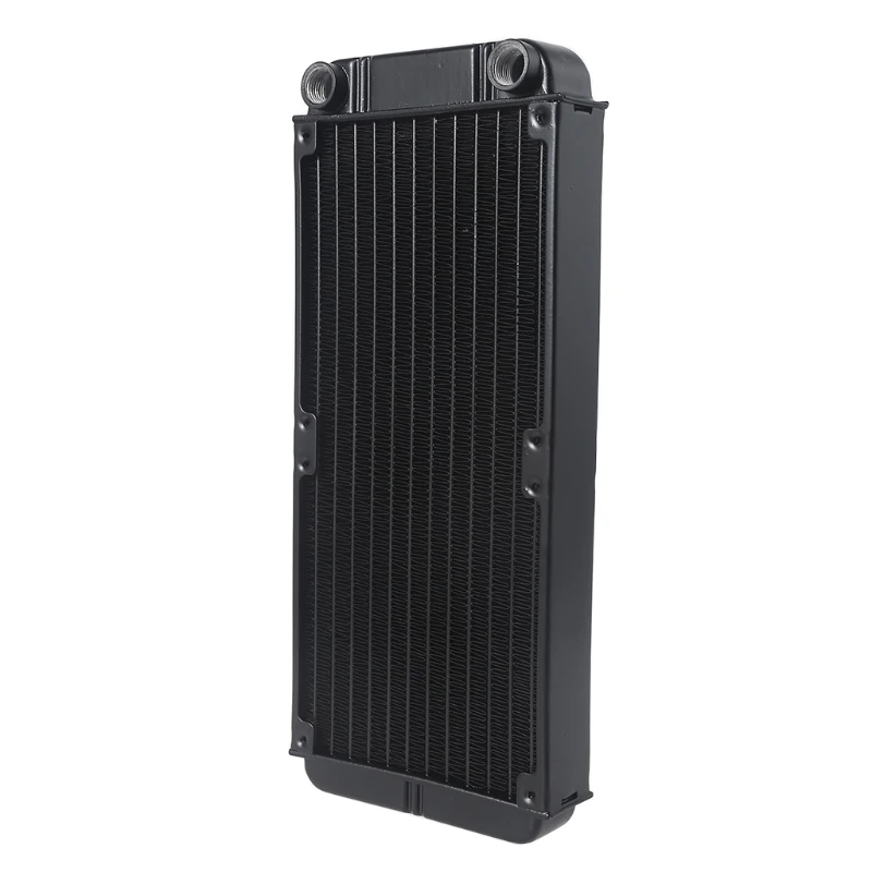K1KF DIY Liquid Cooling System High-Density Fins 12-Row Tubes Aluminum Radiator for Computer Water Cooling System 240mm/9.45"
K1KF DIY Liquid Cooling System High-Density Fins 12-Row Tubes Aluminum Radiator for Computer Water Cooling System 240mm/9.45"