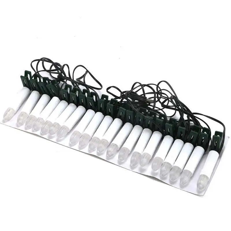 LED Christmas Candle String Lights With Tree Clips 20 LEDs USB Candle Lamp Flameless Holiday Party Decorations Navidad 2022
LED Christmas Candle String Lights With Tree Clips 20 LEDs USB Candle Lamp Flameless Holiday Party Decorations Navidad 2022