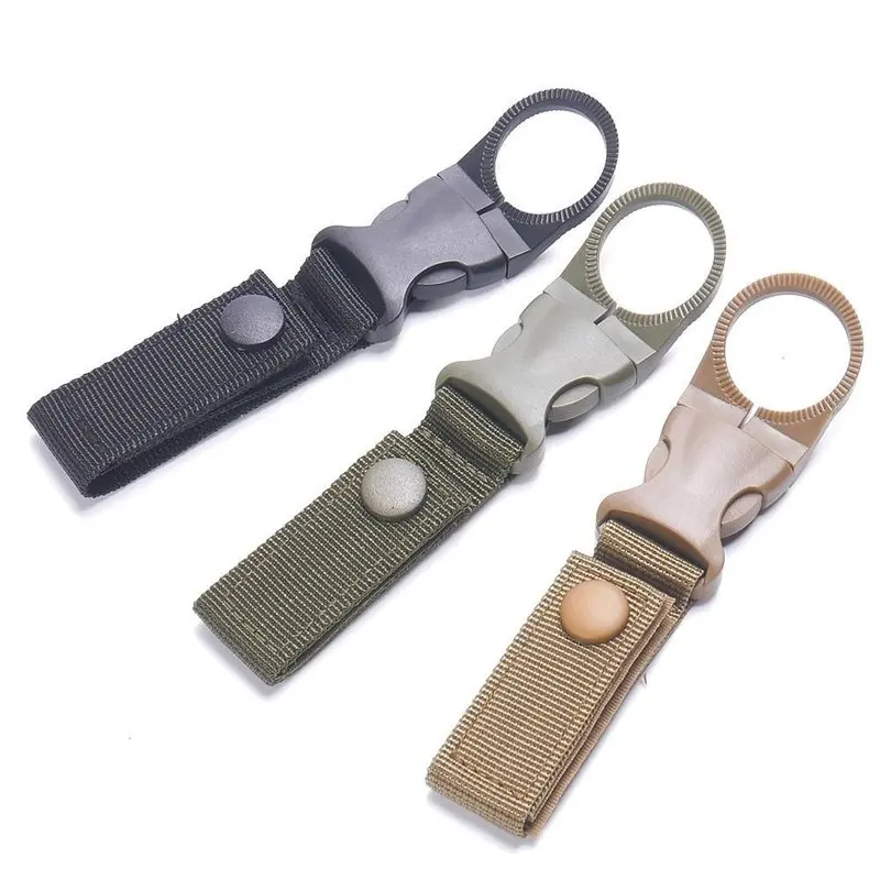 Carabiners Tactical Gear Water Bottle Holder Belt Clip Military Nylon Webbing Buckle Hook Outdoor Camping Equipment EDC Tools
Carabiners Tactical Gear Water Bottle Holder Belt Clip Military Nylon Webbing Buckle Hook Outdoor Camping Equipment EDC Tools