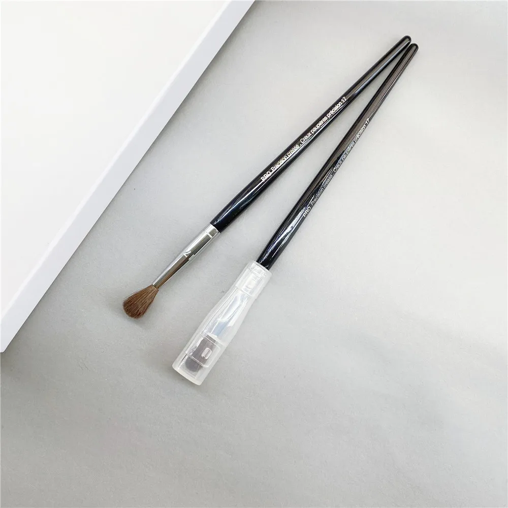 Pro Precision Crease Eye Makeup Brush #17 - with Cap Small Long Hair Eyeshadow Blending Cosmetics Beauty Tools
Pro Precision Crease Eye Makeup Brush #17 - with Cap Small Long Hair Eyeshadow Blending Cosmetics Beauty Tools