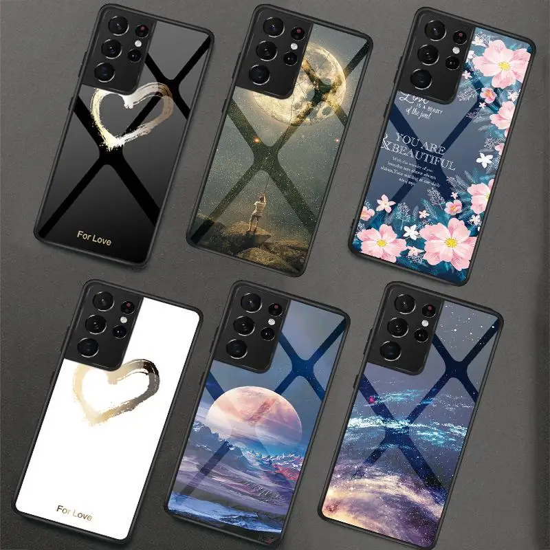 Glass Phone Case For Samsung Galaxy A52 A72 A32 5g S21 Ultra Case For Samsung Galaxy A52 A 52 5g 2021 Sm-a526b/ds 6.5'' Coque
Glass Phone Case For Samsung Galaxy A52 A72 A32 5g S21 Ultra Case For Samsung Galaxy A52 A 52 5g 2021 Sm-a526b/ds 6.5'' Coque
