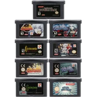 Video Game Cartridge Console Card 32 Bits Castlevania Series For Nintendo GBA
Video Game Cartridge Console Card 32 Bits Castlevania Series For Nintendo GBA