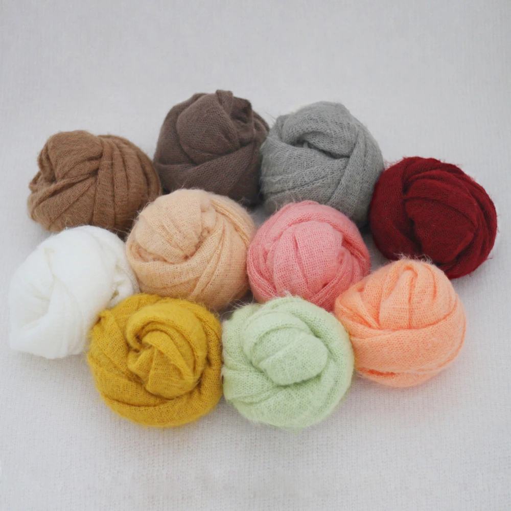 Knitted Newborn Wrap Baby Photography Props Mohair Stretch Baby Posing Fabric Swaddle Wrap Photo Shoot Soft Blanket
Knitted Newborn Wrap Baby Photography Props Mohair Stretch Baby Posing Fabric Swaddle Wrap Photo Shoot Soft Blanket