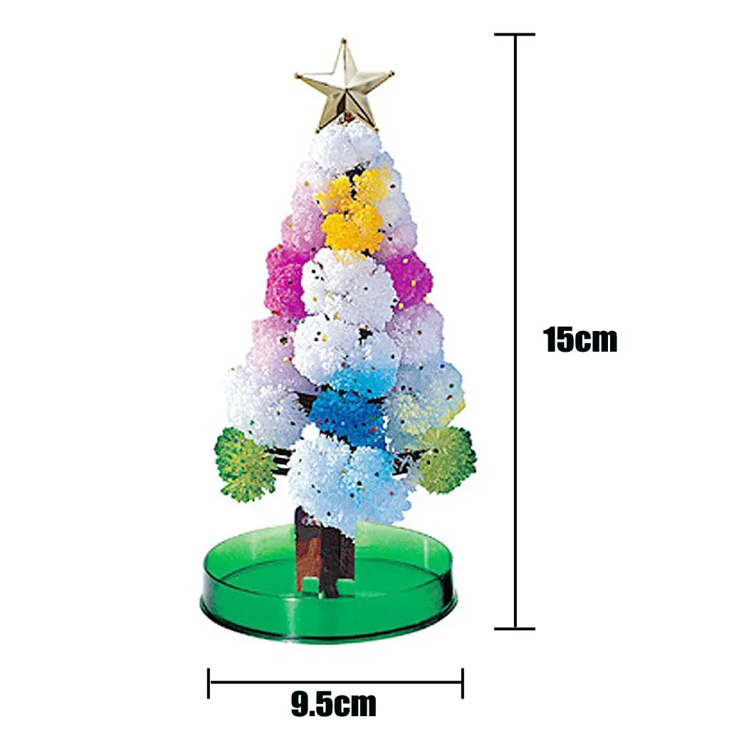 Magic Growing Crystal Christmas Tree Funny Christmas Gift Paper Tree Magic Growing Tree Toy For Toys Girls Novelty Xmas 20/15ML
Magic Growing Crystal Christmas Tree Funny Christmas Gift Paper Tree Magic Growing Tree Toy For Toys Girls Novelty Xmas 20/15ML