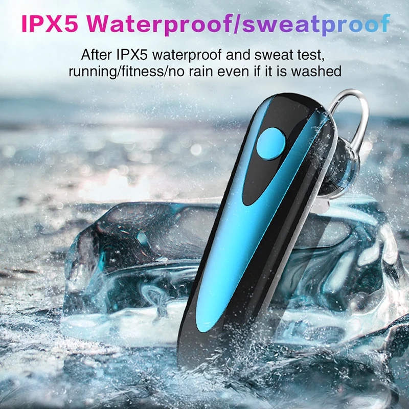 Wireless Bluetooth Earphone Business Earhook Mini For Driver Running Sports Music Waterproof Phone PC Headset
Wireless Bluetooth Earphone Business Earhook Mini For Driver Running Sports Music Waterproof Phone PC Headset