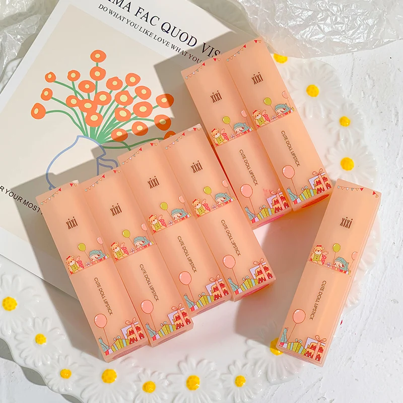 Honey Princess Velvet Lipstick Matte Smooth Long Lasting Rich Color Sexy Red Lip Makeup Moisturizing Korean Style Lip Cosmetics
Honey Princess Velvet Lipstick Matte Smooth Long Lasting Rich Color Sexy Red Lip Makeup Moisturizing Korean Style Lip Cosmetics
