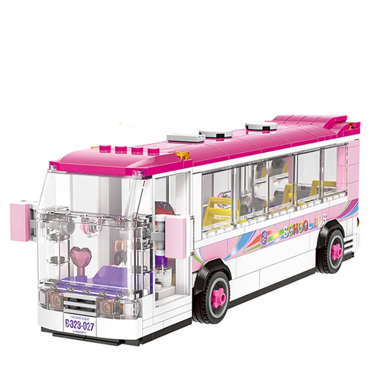 Friends For Girls Sets City School bus architecture play house model building blocks MOC hospital mall bricks Princess Wedding 
Friends For Girls Sets City School bus architecture play house model building blocks MOC hospital mall bricks Princess Wedding