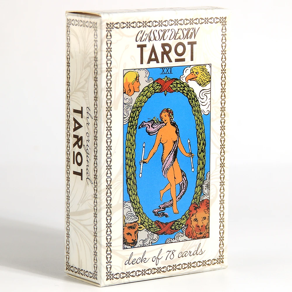 Classic Design Tarot Deck Playing Cards Games Divination Telling Tarot Oracle Cards Party Games
Classic Design Tarot Deck Playing Cards Games Divination Telling Tarot Oracle Cards Party Games