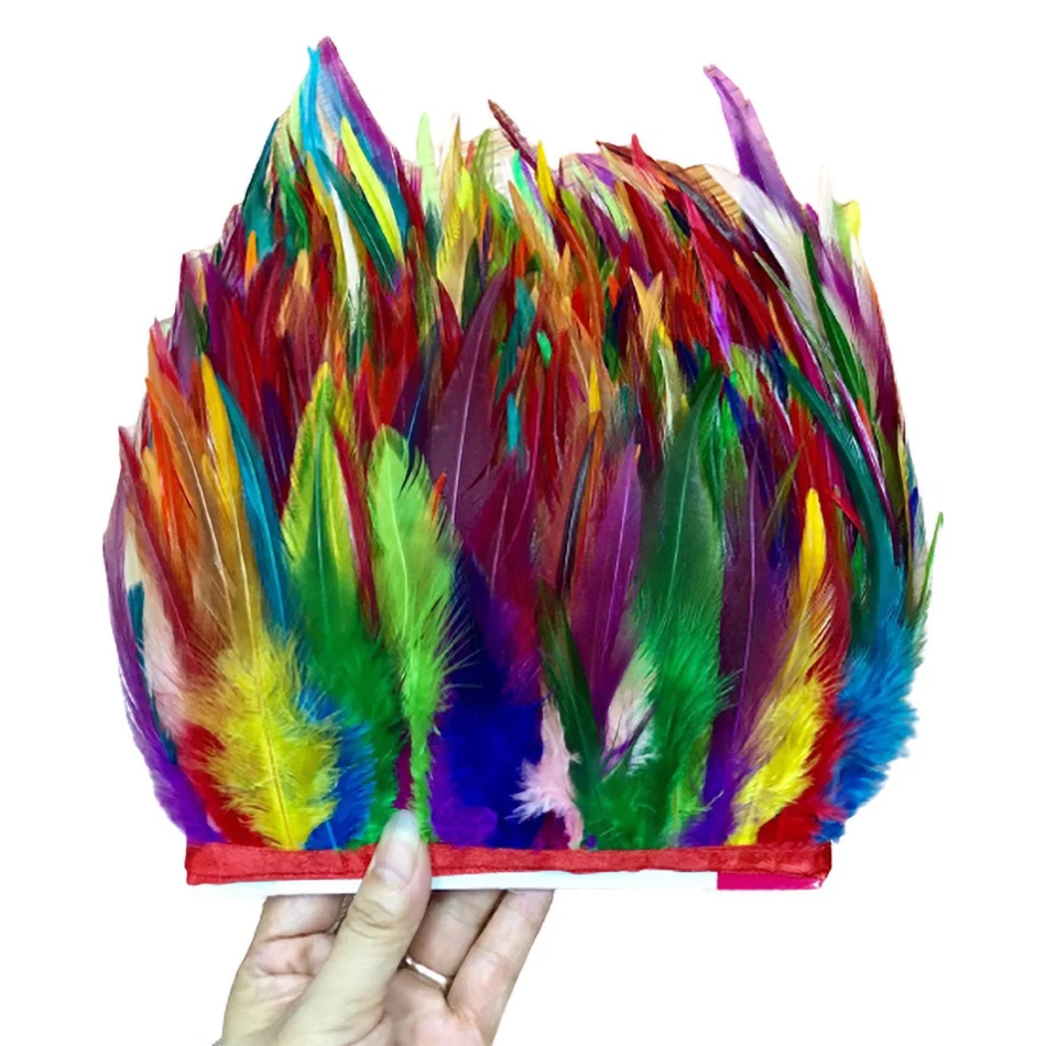 1Meters/Lot Colored Chickens Feathers Needlework natural Plume Party pheasant Feathers Trims Fringe Christmas Wedding Decoration
1Meters/Lot Colored Chickens Feathers Needlework natural Plume Party pheasant Feathers Trims Fringe Christmas Wedding Decoration