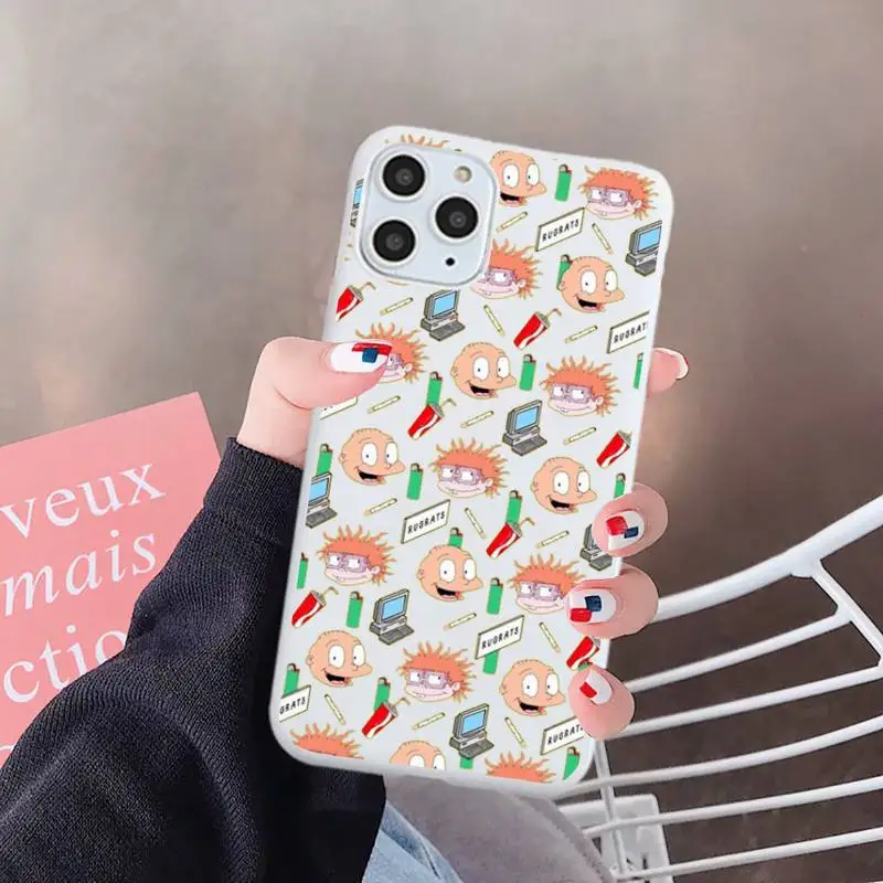 Rugrat cartoon fashion high quality painting Phone Case Candy Color for iPhone 6 7 8 11 12 s mini pro X XS XR MAX Plus
Rugrat cartoon fashion high quality painting Phone Case Candy Color for iPhone 6 7 8 11 12 s mini pro X XS XR MAX Plus
