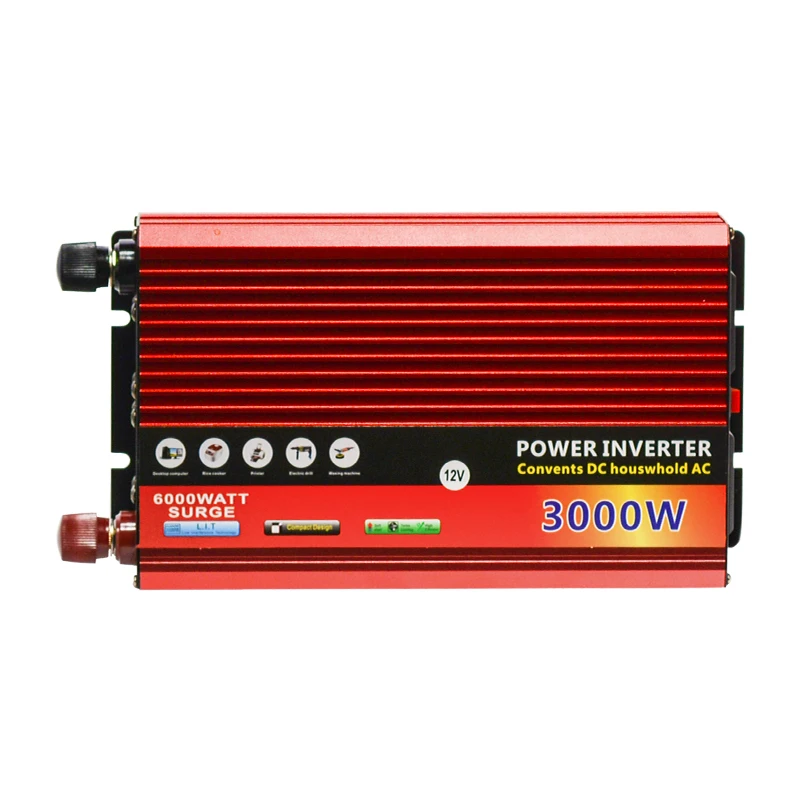 3000 Вт DC 12 В/24 В в AC 220 В инвертор синусоидальной волны 3000 Вт трансформатор напряжения инвертор модифицированный Инвертор солнечной энергии д...
3000 Вт DC 12 В/24 В в AC 220 В инвертор синусоидальной волны 3000 Вт трансформатор напряжения инвертор модифицированный Инвертор солнечной энергии д...