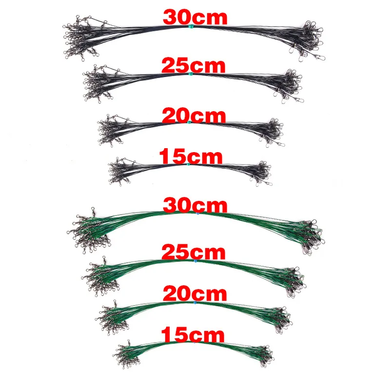 Quick delivery10PCS Towing rope with swivel joint anti-bite steel wire tensile strength tensile strength fishing line fish
Quick delivery10PCS Towing rope with swivel joint anti-bite steel wire tensile strength tensile strength fishing line fish