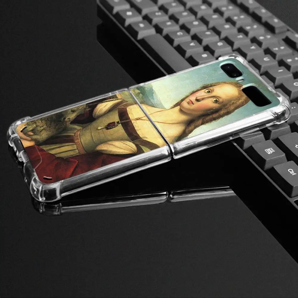 Airbag Shockproof Cover Phone Case for Samsung Galaxy Z Flip 5G z flip 6.7" TPU Soft Coque Sandro botticelli Renaissance art
Airbag Shockproof Cover Phone Case for Samsung Galaxy Z Flip 5G z flip 6.7" TPU Soft Coque Sandro botticelli Renaissance art
