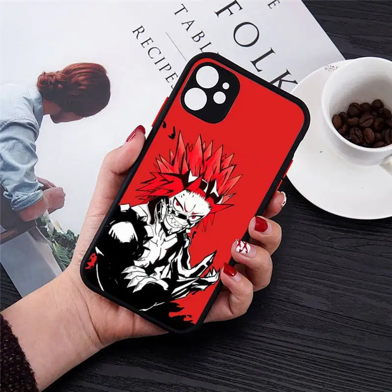 Academia deku bakugou anime Phone Case Matte Transparent for iPhone 7 8 11 12 s mini pro X XS XR MAX Plus cover funda
Academia deku bakugou anime Phone Case Matte Transparent for iPhone 7 8 11 12 s mini pro X XS XR MAX Plus cover funda