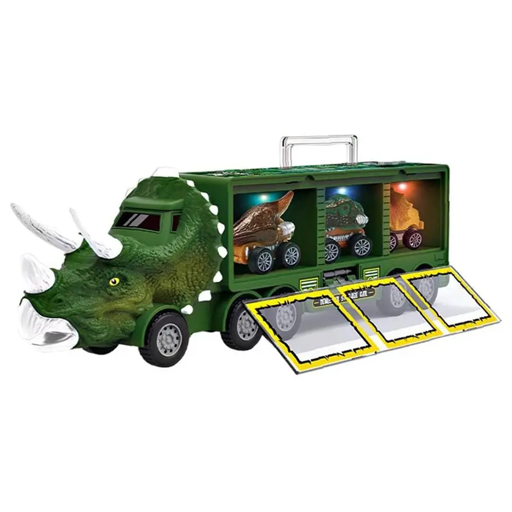 Dinosaur Truck Toys Set Dinosaur Model Storage Carrier Transporter With Music Light Toys Gifts For Kids
Dinosaur Truck Toys Set Dinosaur Model Storage Carrier Transporter With Music Light Toys Gifts For Kids