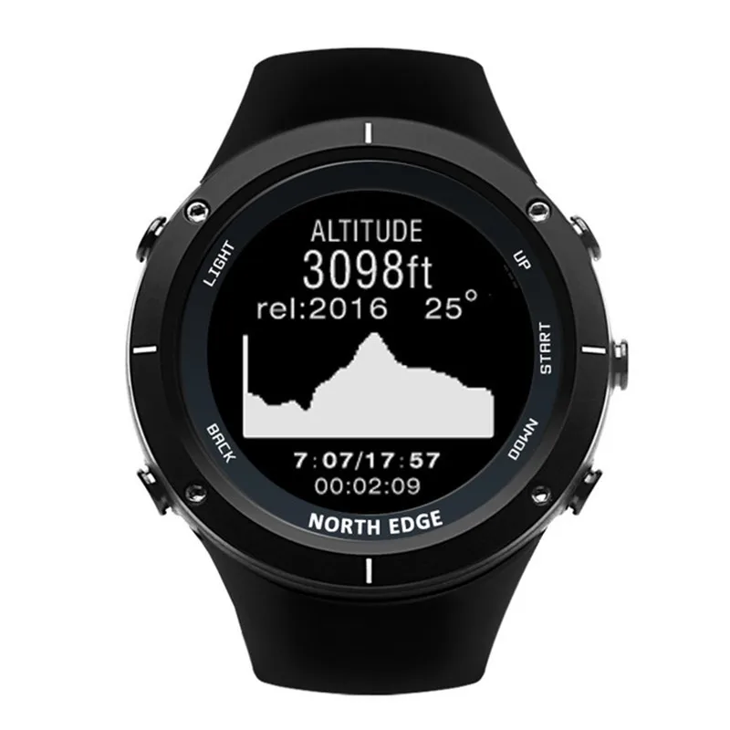 

Профессиональные спортивные Смарт-часы для горного дайвинга открытый компас GPS позиционирование bluetooth браслет давление воздуха Смарт-часы