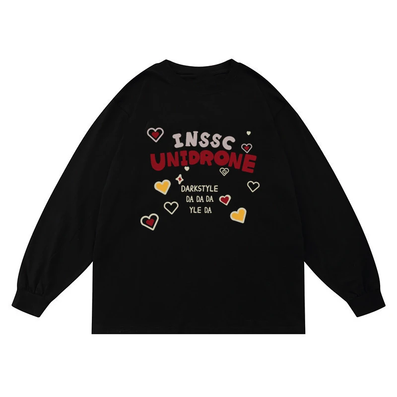New Spring Sweater Men Women Harajuku Love Letter Sweater Loose Round Neck Long Sleeve Pullover Ins Streetwear Knit Oversized
New Spring Sweater Men Women Harajuku Love Letter Sweater Loose Round Neck Long Sleeve Pullover Ins Streetwear Knit Oversized