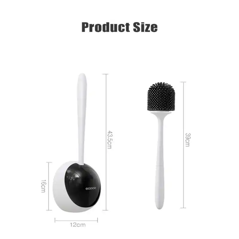 Silicone Toilet Brush For WC Accessories Quick Draining Clean Tool Wall-Mount Cleaning Brush Home Bathroom Accessories Wholesale
Silicone Toilet Brush For WC Accessories Quick Draining Clean Tool Wall-Mount Cleaning Brush Home Bathroom Accessories Wholesale