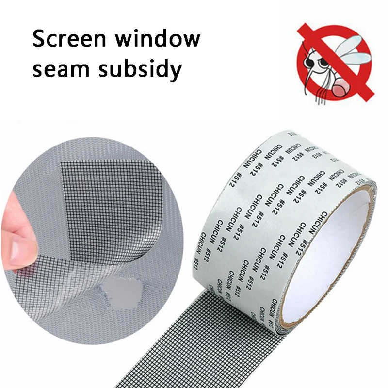 2M Window Door Screen Patch Repair Kit Cover Fiberglass Mesh Hole Repaire Tape Net Mesh Broken Holes Repair Tools 200cmx5cm
2M Window Door Screen Patch Repair Kit Cover Fiberglass Mesh Hole Repaire Tape Net Mesh Broken Holes Repair Tools 200cmx5cm