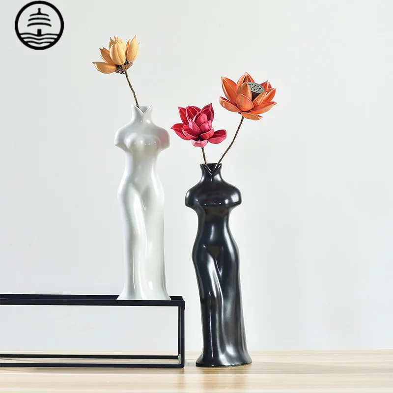 Bao Guang Ta Art Cheongsam Vase Creative Ceramic Decor Modern Home Decoration Vases Flower Arrangement for Wedding Decor R5553
Bao Guang Ta Art Cheongsam Vase Creative Ceramic Decor Modern Home Decoration Vases Flower Arrangement for Wedding Decor R5553