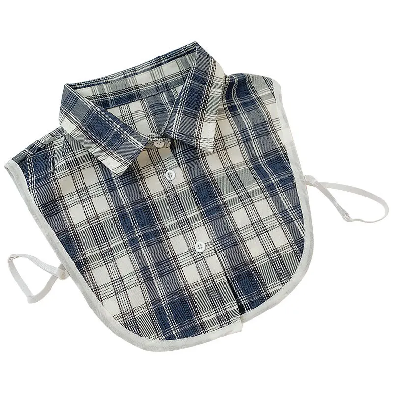 1 PC Uniform Fake Collar Women Plaid Embellish Turn Down Collar Female Detachable False Collar Winter Neck Fashion Croptop
1 PC Uniform Fake Collar Women Plaid Embellish Turn Down Collar Female Detachable False Collar Winter Neck Fashion Croptop