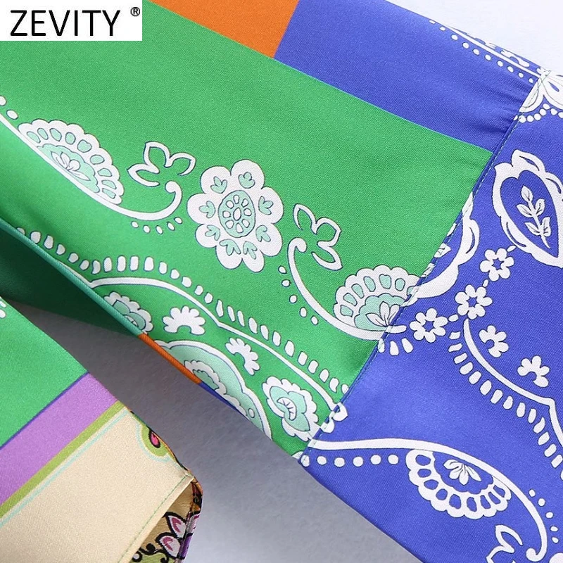 Zevity Women Vintage Cloth Patchwork Printing Casual Smock Blouse Ladies Hem Bowknot Kimono Shirts Chic Retro Blusas Tops LS9391
Zevity Women Vintage Cloth Patchwork Printing Casual Smock Blouse Ladies Hem Bowknot Kimono Shirts Chic Retro Blusas Tops LS9391