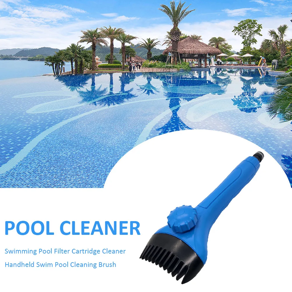 Swimming Pool Cartridge Cleaner Debris Wand Life Tub Filter Comb Super Cleaner For Bathtub Spa Water Hand Held Cleaning Brush
Swimming Pool Cartridge Cleaner Debris Wand Life Tub Filter Comb Super Cleaner For Bathtub Spa Water Hand Held Cleaning Brush