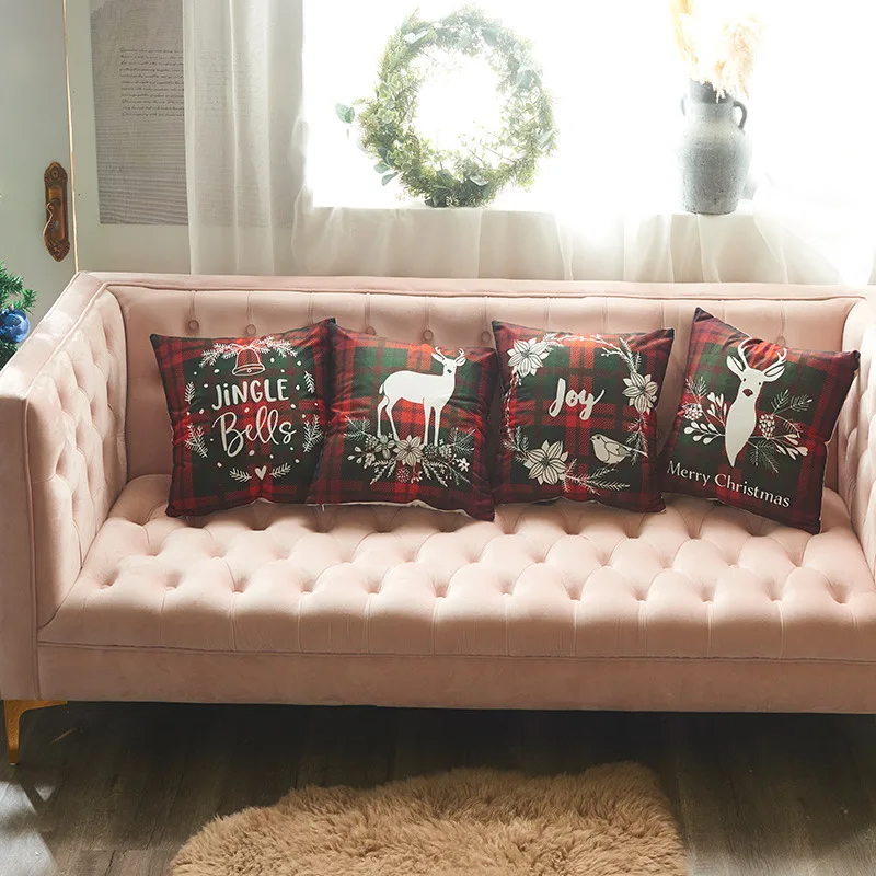 Christmas Holiday Digital Printed Pillowcase without Core Fashion Waist Pillow Long Sofa Set Modern Home Cushion Cover
Christmas Holiday Digital Printed Pillowcase without Core Fashion Waist Pillow Long Sofa Set Modern Home Cushion Cover