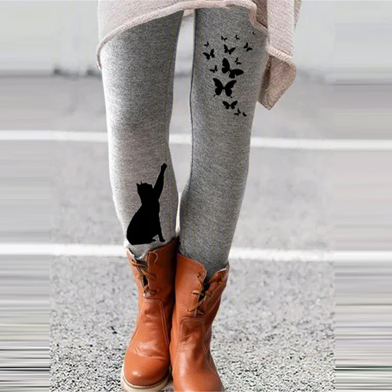 Женские леггинсы, брюки-карандаш с принтом, повседневные облегающие брюки для офиса, 2021
Женские леггинсы, брюки-карандаш с принтом, повседневные облегающие брюки для офиса, 2021