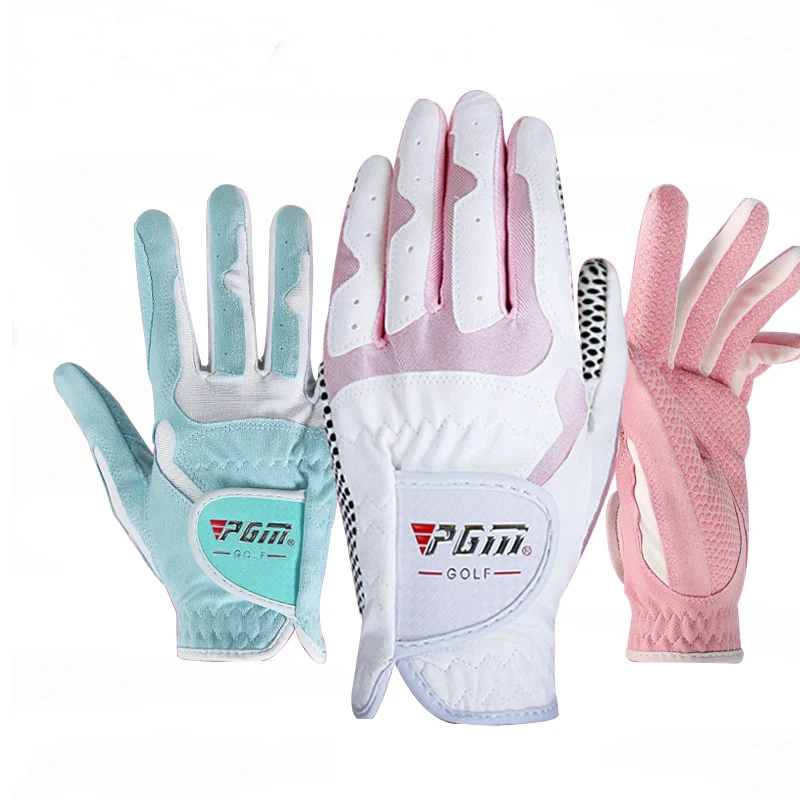 Перчатки для гольфа, женские перчатки в форме гранул, противоскользящие солнцезащитные дышащие износостойкие перчатки