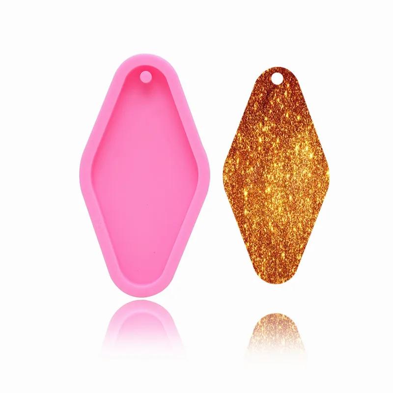 1PCS Gem Keychain Mold with Hole Cake Clay Silicone Mould Candy Chocolate Resin Mold Pendant Jewelry Making Baking DIY Supplies
1PCS Gem Keychain Mold with Hole Cake Clay Silicone Mould Candy Chocolate Resin Mold Pendant Jewelry Making Baking DIY Supplies
