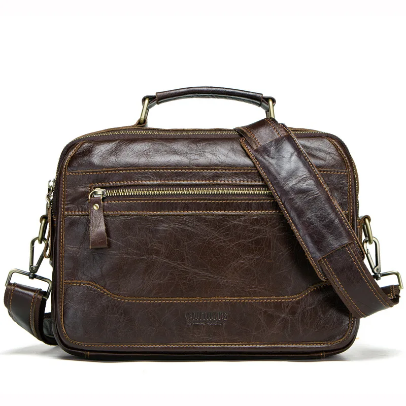 Vintage Leather Men's Bag handbags Genuine Leather Messenger Bags Fashion Men Shoulder Bags Male Laptop Briefcase Crossbody Bags
Vintage Leather Men's Bag handbags Genuine Leather Messenger Bags Fashion Men Shoulder Bags Male Laptop Briefcase Crossbody Bags