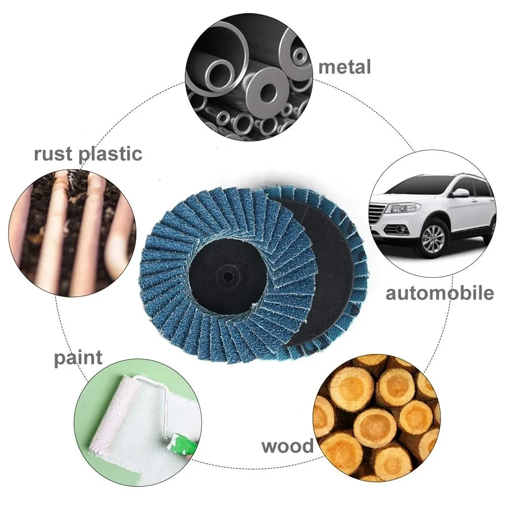 16pcs 2inch Flat Flap Discs Roll Lock Grinding Sanding Wheels With 1/4in Holder Flap Discs Flap Sanding Disc Holder
16pcs 2inch Flat Flap Discs Roll Lock Grinding Sanding Wheels With 1/4in Holder Flap Discs Flap Sanding Disc Holder