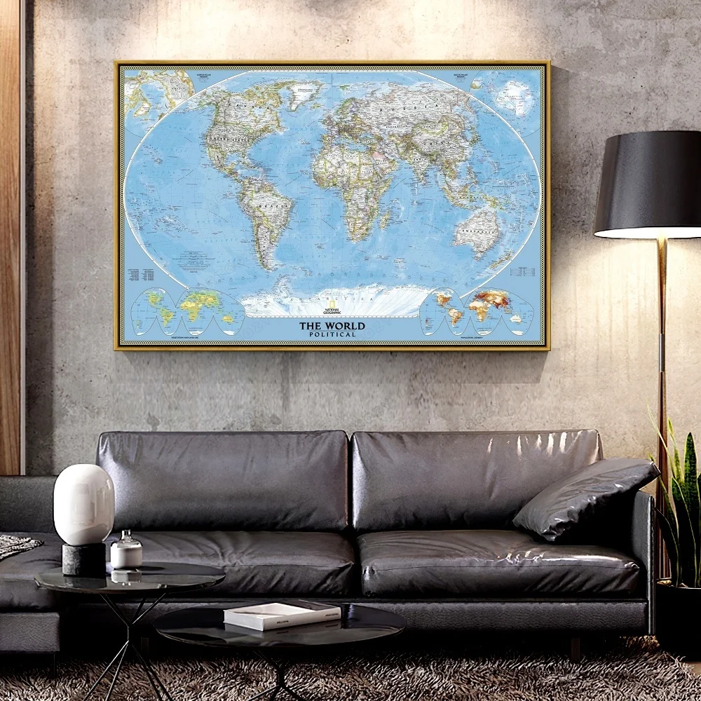 Artcozy Oil Blue World Map Canvas Painting for Home Decoration Wall Art Canvas Printings Spray Painting Single
Artcozy Oil Blue World Map Canvas Painting for Home Decoration Wall Art Canvas Printings Spray Painting Single