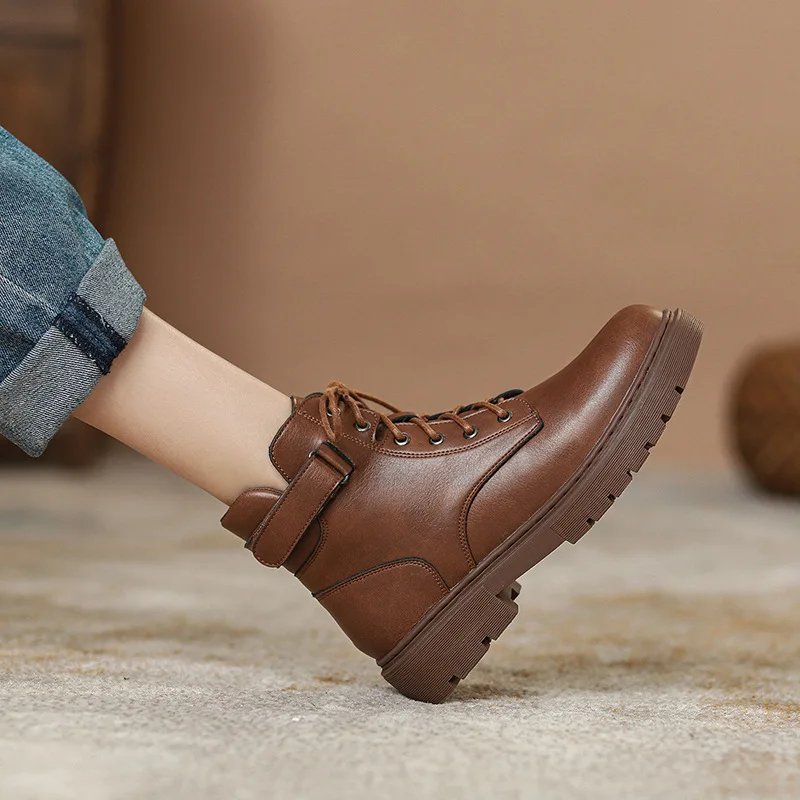 2021 New Spring, Autumn and Winter Plus Velvet British Style Belt Buckle Decorated Thick-soled Brown Large Size Riding Boots
2021 New Spring, Autumn and Winter Plus Velvet British Style Belt Buckle Decorated Thick-soled Brown Large Size Riding Boots