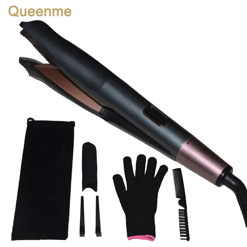 Professional Hair Straightening Curling Iron 2 in 1 Hair Styling Tools Ceramic Flat Iron Hair Straightener Twist Hair Curler
Professional Hair Straightening Curling Iron 2 in 1 Hair Styling Tools Ceramic Flat Iron Hair Straightener Twist Hair Curler