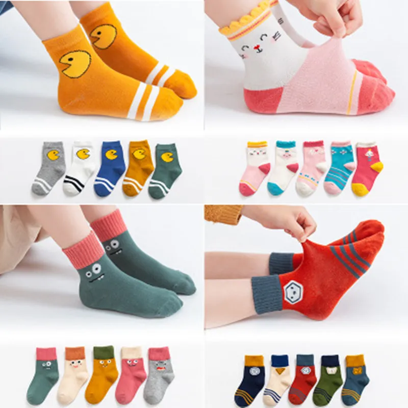 Новые прямые продажи с фабрики детских носков модные спортивные носки для отдыха