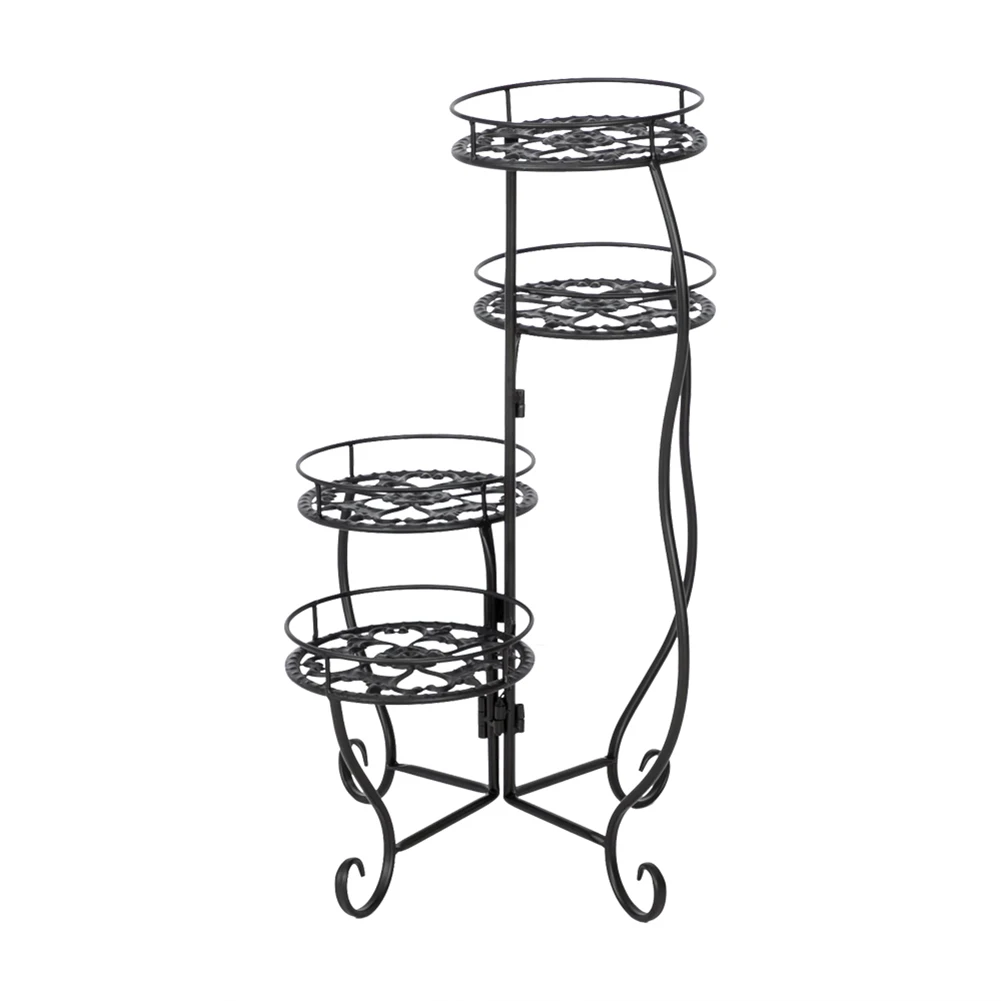 Artisasset 28.3 Inches Tall 4 Round Potted Pot Stand Plants Black Baking Varnish Flower Rack Plant Stand Flower Stand Shelves
Artisasset 28.3 Inches Tall 4 Round Potted Pot Stand Plants Black Baking Varnish Flower Rack Plant Stand Flower Stand Shelves