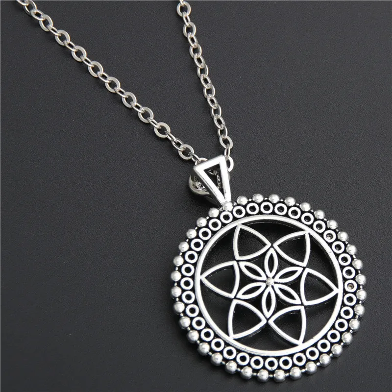 Flower of Life Necklace Chakras Energy Symbol Mandala Pendant Melkaba Spirit of Life Merkabah Yoga Meditation Woman Jewelry Gift
Flower of Life Necklace Chakras Energy Symbol Mandala Pendant Melkaba Spirit of Life Merkabah Yoga Meditation Woman Jewelry Gift