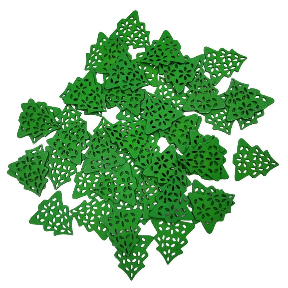 50PCS Christmas Decoration Wooden Slices Hollow Christmas Tree Unfinished Wood DIY Accessories (Green)
50PCS Christmas Decoration Wooden Slices Hollow Christmas Tree Unfinished Wood DIY Accessories (Green)