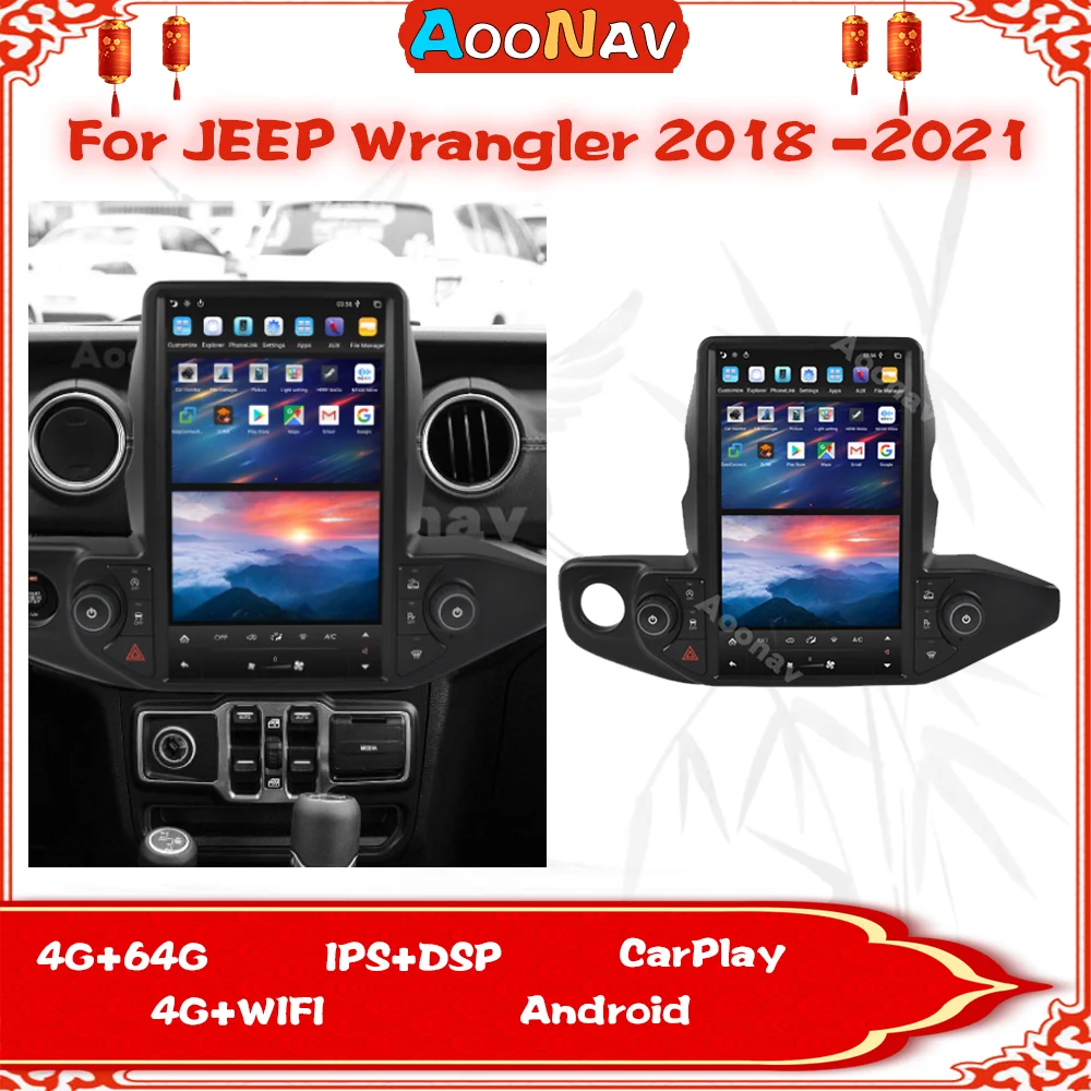 Car Radio Navigator For JEEP Wrangler 2018 2019 2020 2021 Car Stereo Central Multimedia Android Head Unit 2 Din
Car Radio Navigator For JEEP Wrangler 2018 2019 2020 2021 Car Stereo Central Multimedia Android Head Unit 2 Din