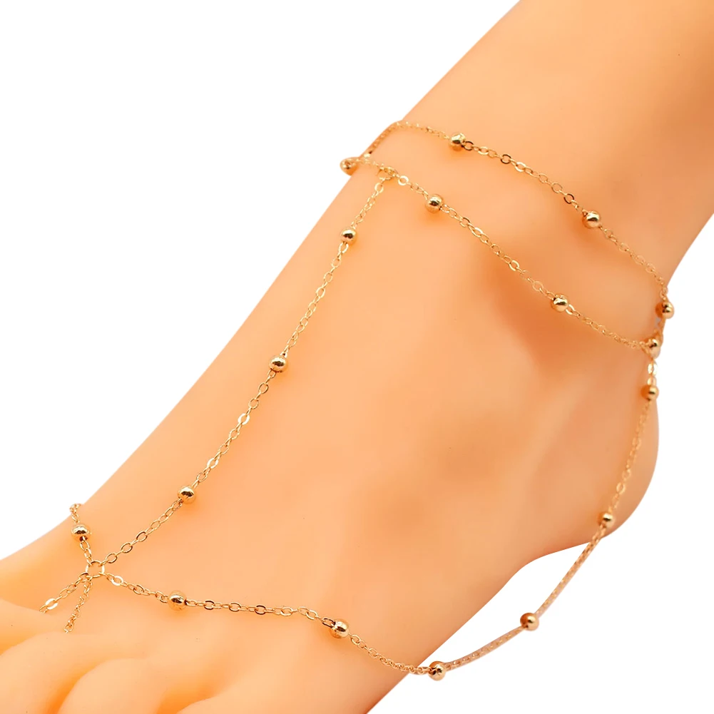 Anklet Anklet Bridal Sandals Gift Ladies Beach Jewelry for Women Girl Foot Decoration Ornaments Accessories 
Anklet Anklet Bridal Sandals Gift Ladies Beach Jewelry for Women Girl Foot Decoration Ornaments Accessories