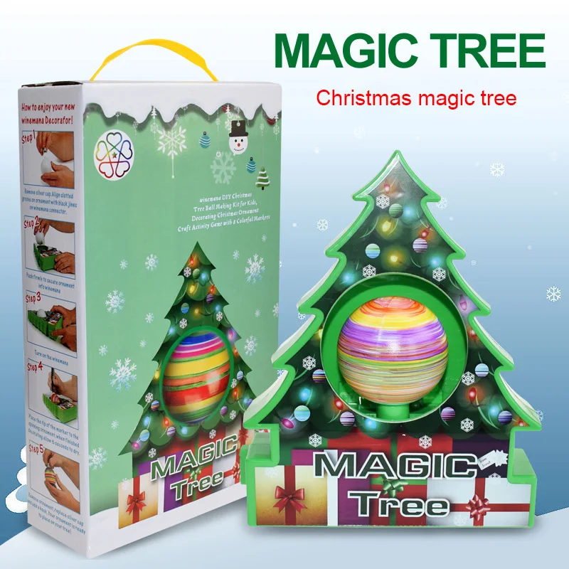 Christmas Ornaments Graffiti Christmas Tree Diy Painted Christmas Magic Tree Magic Tree Electric Painting Ball Gifts For Kids
Christmas Ornaments Graffiti Christmas Tree Diy Painted Christmas Magic Tree Magic Tree Electric Painting Ball Gifts For Kids