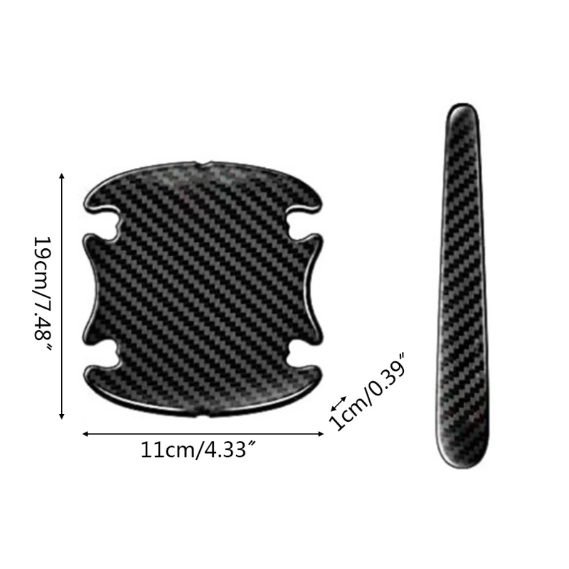 Carbon Fiber Protector Sticker Door Handle Protection Guards Trim Stickers Universal Anti Collision Scratches Protector
Carbon Fiber Protector Sticker Door Handle Protection Guards Trim Stickers Universal Anti Collision Scratches Protector