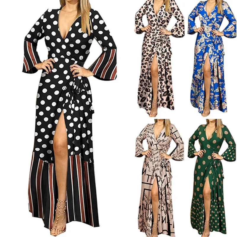 Женское вязаное платье на осень и зиму, новинка 2021, темпераментное платье с длинным рукавом, V-образным вырезом и принтом, женское праздвечер...
Женское вязаное платье на осень и зиму, новинка 2021, темпераментное платье с длинным рукавом, V-образным вырезом и принтом, женское праздвечер...