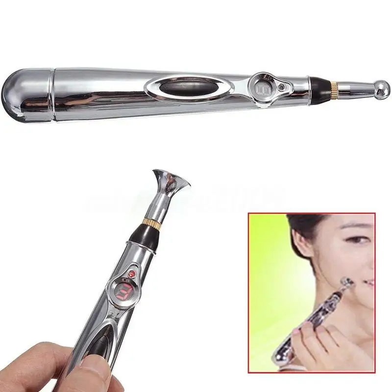 Electric Acupuncture Point Massage Pen Pain Relief Energy Meridian Back Head Neck Body Electronic Leg Massager Pen Therapy Z3S0
Electric Acupuncture Point Massage Pen Pain Relief Energy Meridian Back Head Neck Body Electronic Leg Massager Pen Therapy Z3S0