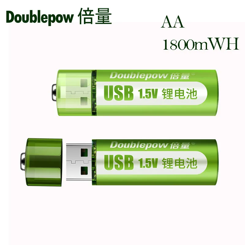 1,5 V AA rechargeable battery, 1800mWh, USB rechargeable, AA, lithium ion battery for remote control mouse, ventila
1,5 V AA rechargeable battery, 1800mWh, USB rechargeable, AA, lithium ion battery for remote control mouse, ventila